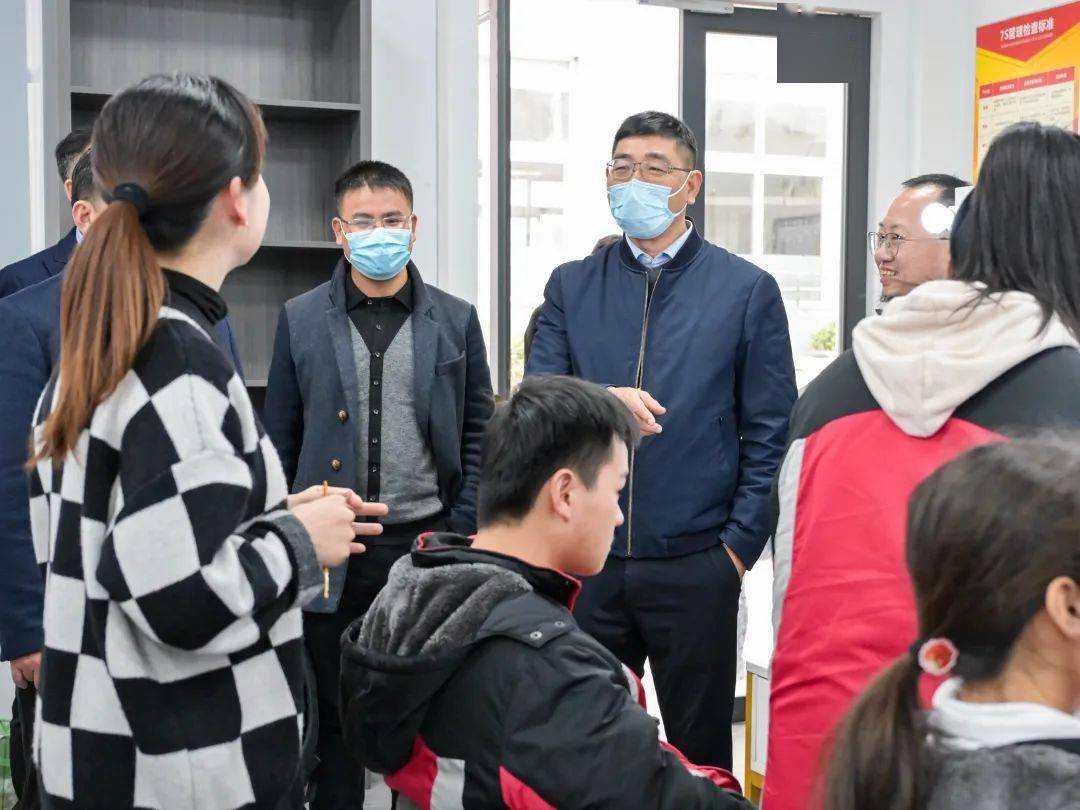 温州市教育局朱景高副局长调研我校开学工作