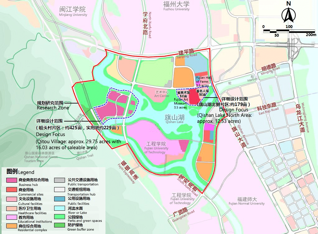 落户旗山湖畔,闽都院士村选址闽侯_规划_功能_城中心