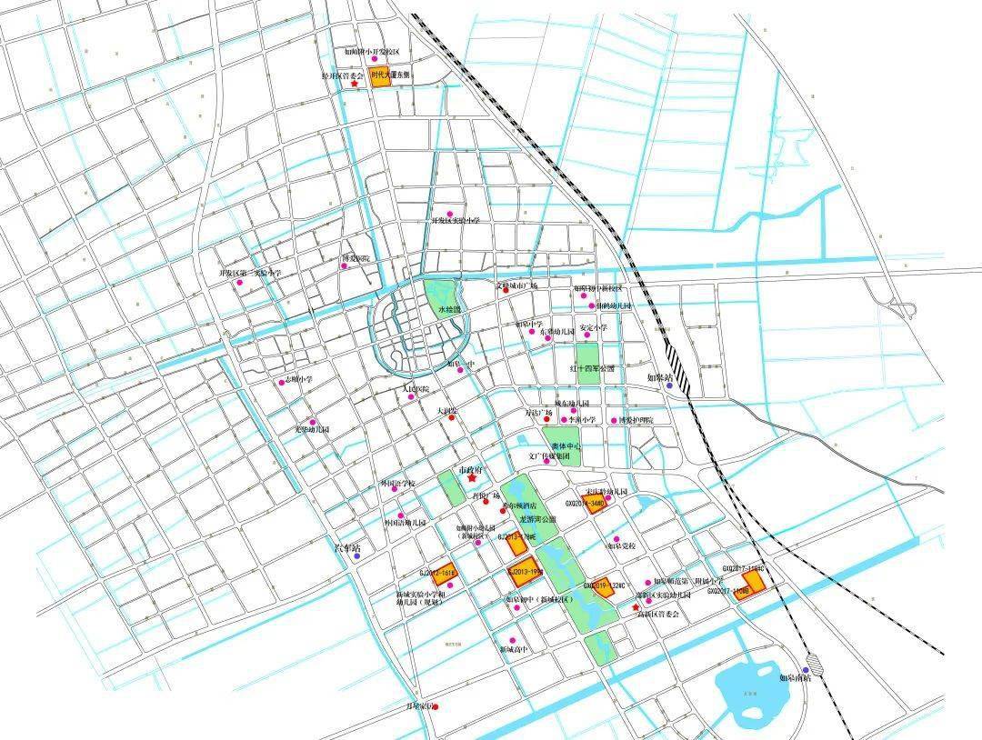 重磅如皋2022年城区拟出让地块公布