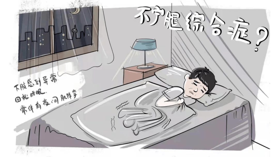 漫画 不宁腿综合症_治疗_侵权_孙永菊