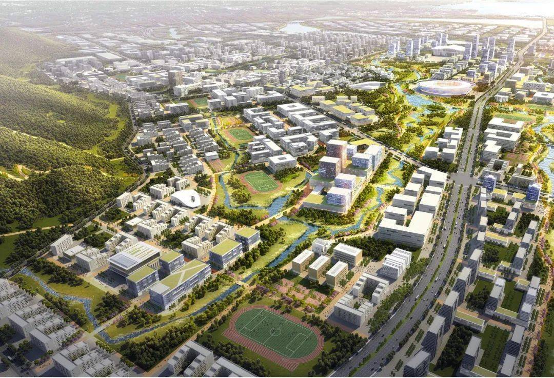滨海新城职教城规划公示!_校区_福建省_福州