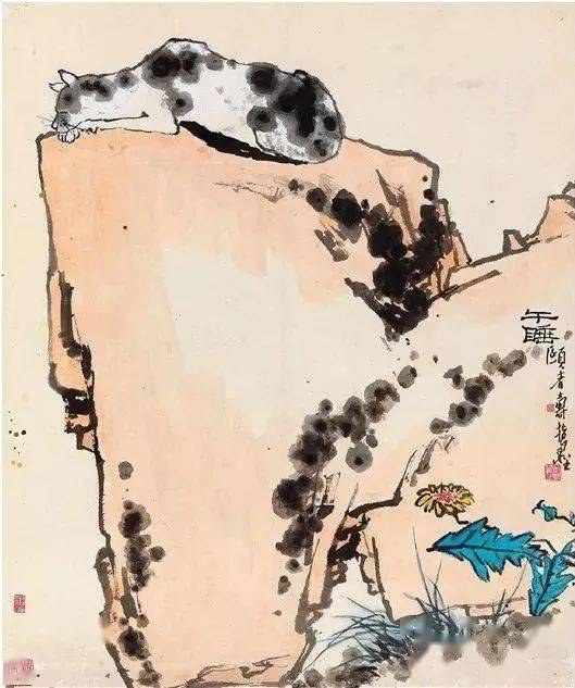 春天| 看这组 " 春睡图 ",萌翻了_徐悲鸿_齐白石_国画