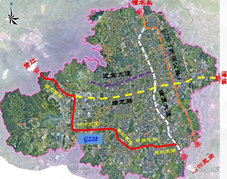 东莞市第十七届人大一次会议上,塘厦镇代表团提交了《关于推进国道g