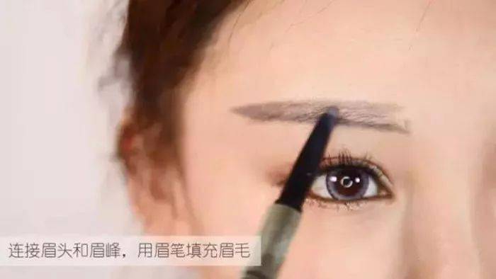 6种不同的眉形画法满足你的选择~_step_眉头_脸型