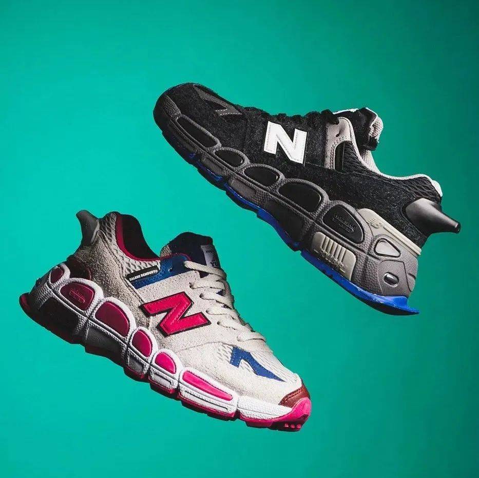 能吹哨的鞋New Balance 现在的联名鞋太会玩了 Yurt Salehe Bembury