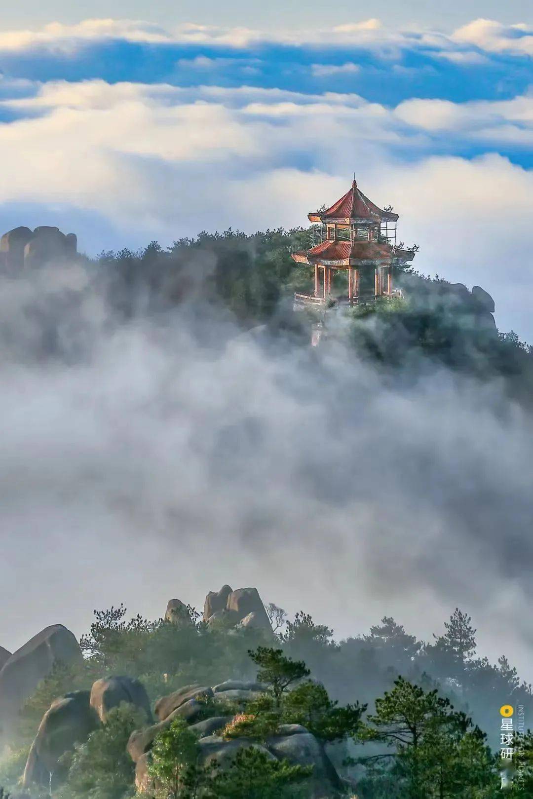 泉州德化县九仙山云海景观上榜了!_气候_天气_气象