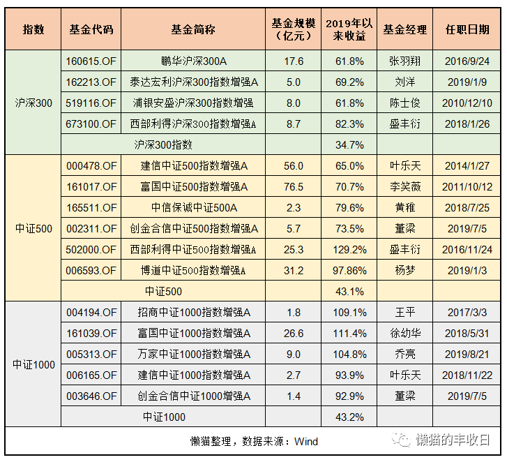 过去11年每年都跑赢沪深300的指数基金只有两只