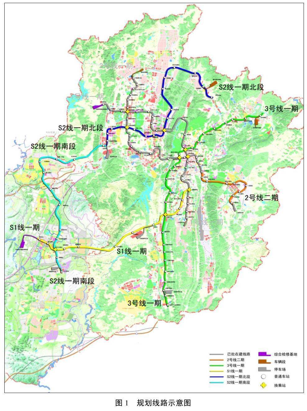 出炉规划贵阳市域及贵安新区有轨电车共19条总里程约586公里如今,t2线