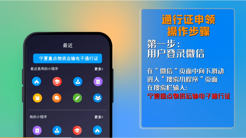 宁夏正式启用全国统一式样重点物资运输车辆通行证_保