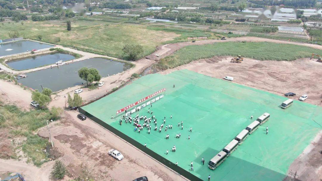 规划范围4566亩清徐北城文旅康养小镇新规划公园绿地268亩