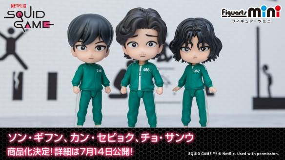 玩一二三木头人吗万代宣布推出鱿鱼游戏手办