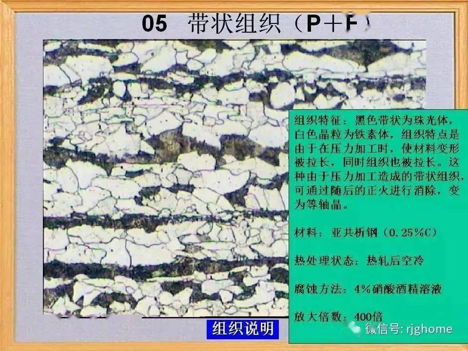 带状组织魏氏组织脱碳层等热处理缺陷组织解析