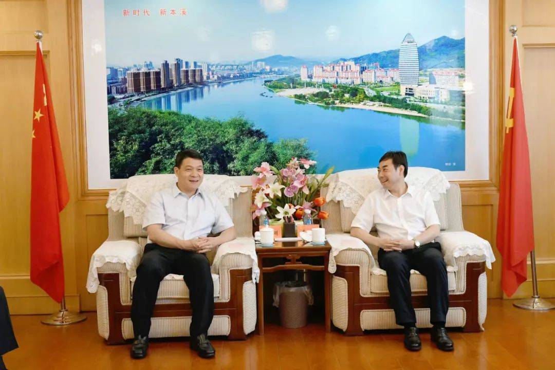 吴澜吴世民会见农行辽宁省分行行长耿曙明一行_发展_本溪_工作