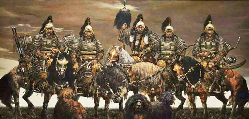 四杰分别指的是木华黎,博尔术,博尔忽和赤老温,这四人属于蒙古帝国的