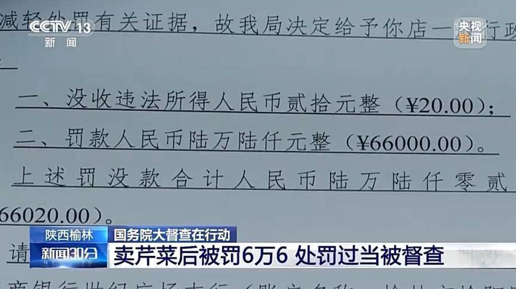 芹菜“3300倍罚单”背后，合法不合理怎么破？