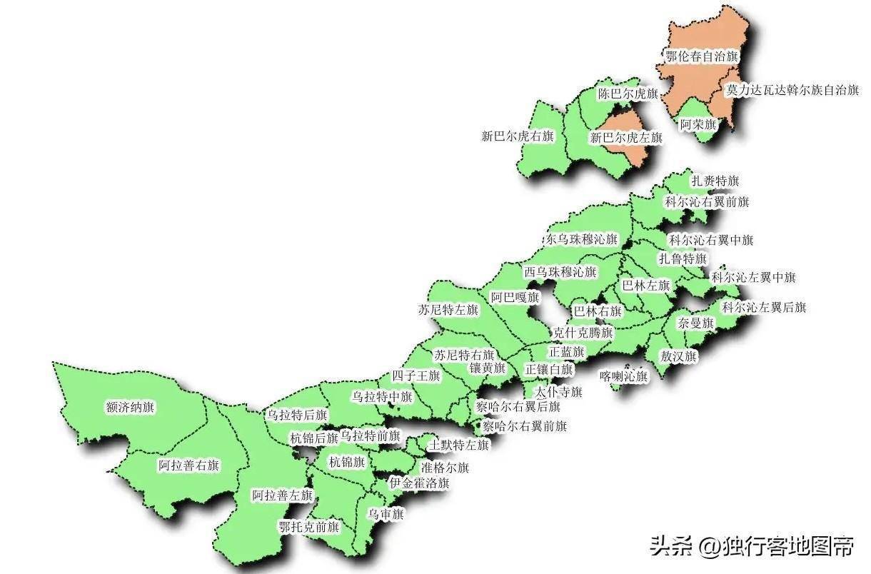 内蒙古的地形有多复杂?从东到西都不一样_东北_京津地区_人口