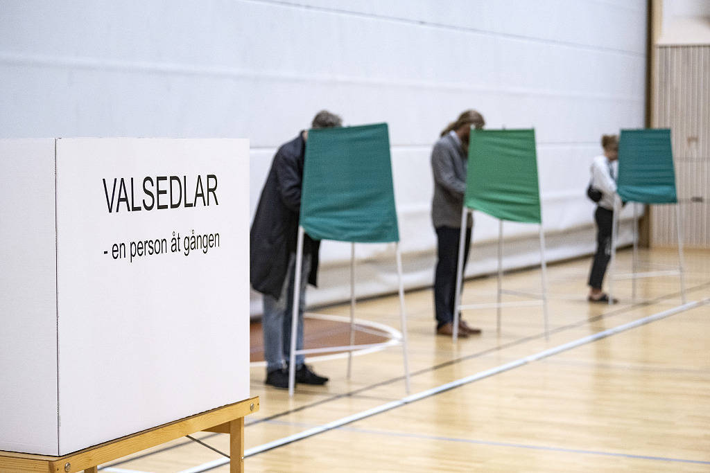 瑞典选举初步结果显示右翼阵营领先，极右政党得票率或创新高