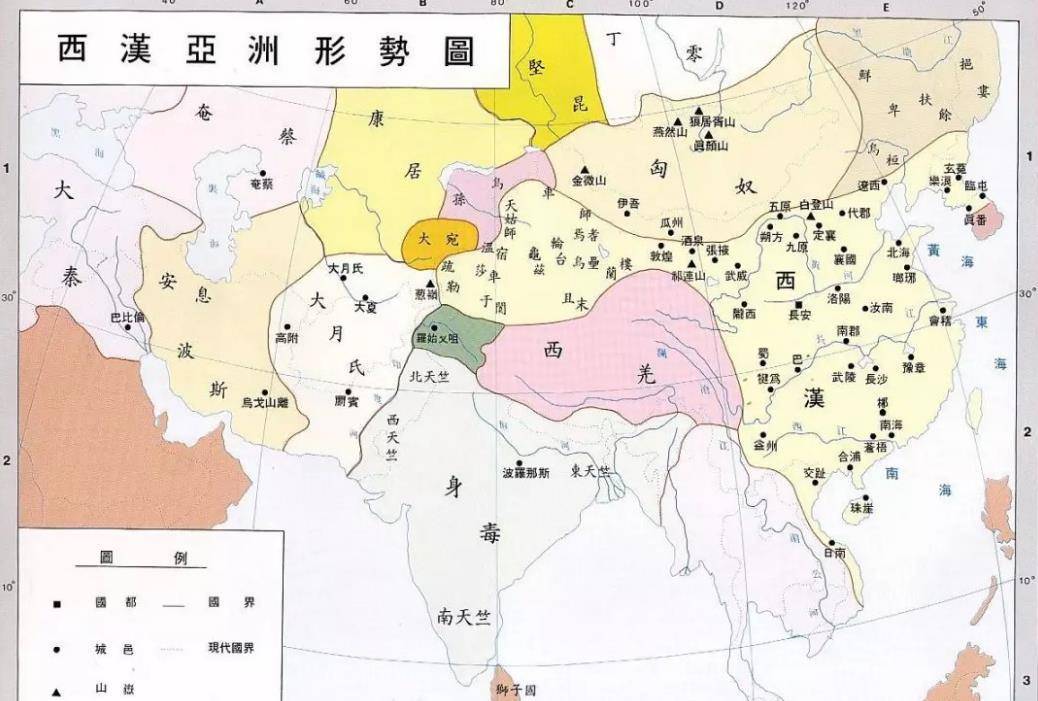 1.5万公里远征打下一个战备省,让中国至今受益_张骞_中原地区_匈奴