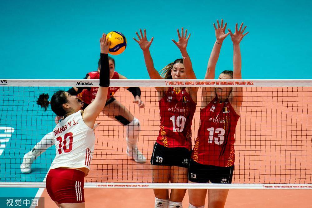 女排世锦赛-中国队3-0比利时 获第7场胜利晋级8强 