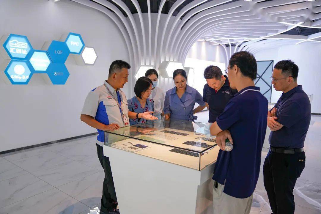 北大汇丰教授团参访emba校友企业汇创达科技_管理_李明_精益