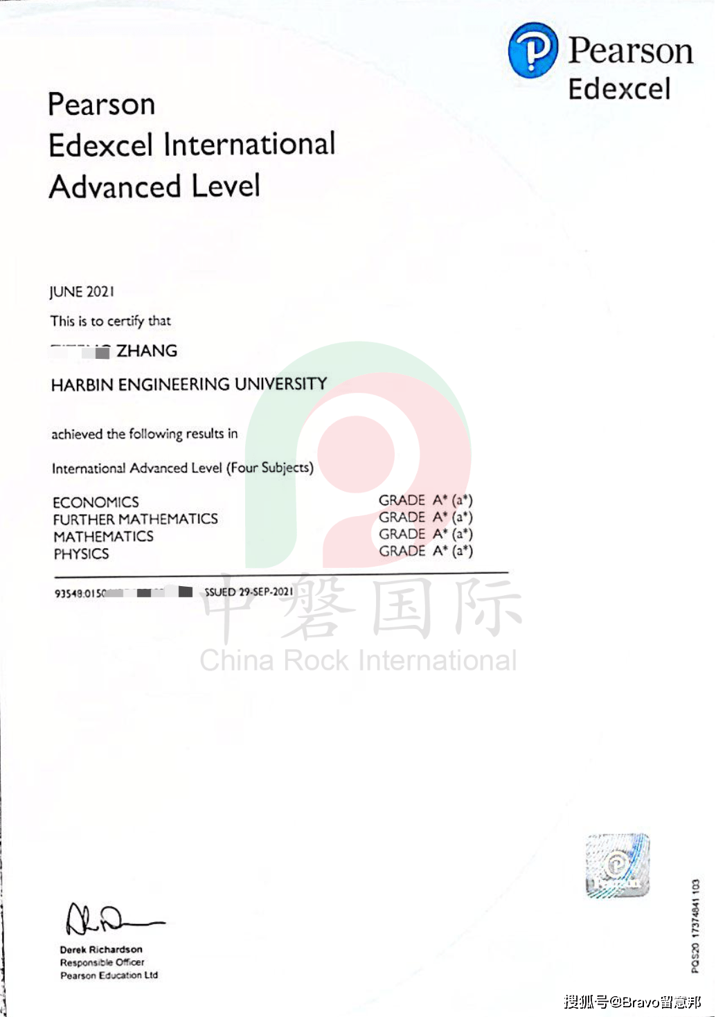 经典案例丨alevel学生成功申请马可波罗计划