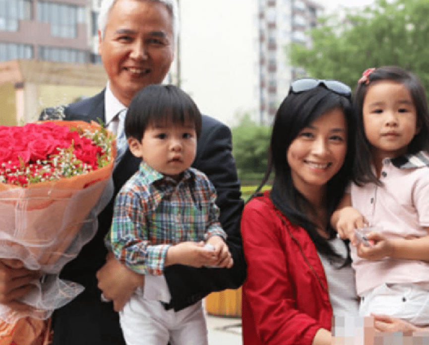 张庭丈夫林瑞阳的基因有多强大?看到他和前妻生的儿女