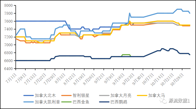 纸浆市场周评(10.24-10.31)_价格_库存_针叶