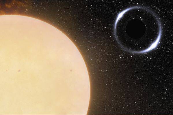 外媒：天文学家发现距地球最近黑洞