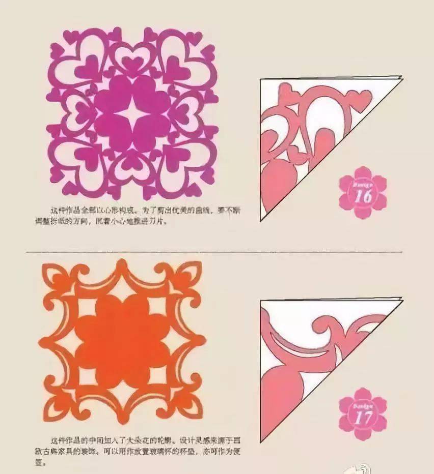 【剪纸手工】史上最全最详细的200种手工剪纸大全（含剪法）,幼师收藏！