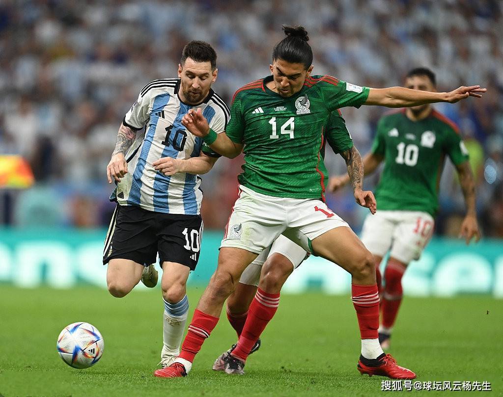 2022卡塔尔世界杯，阿根廷2-0击败墨西哥，梅西一传一射当选全场最佳
