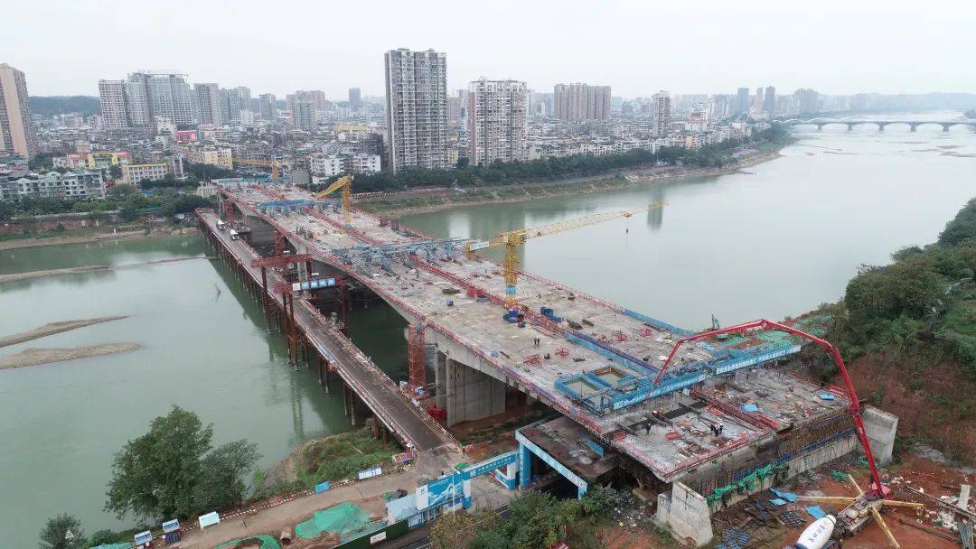 致江路桥主桥实现全幅贯通→_项目_工程_施工方