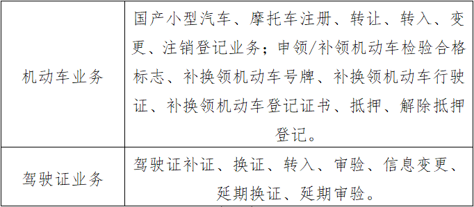 汽车注册登记业务有哪些