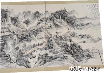 安徽嘉汉广告:黄宾虹"山水图"国画精品赏析_笔墨_黄山市_古人