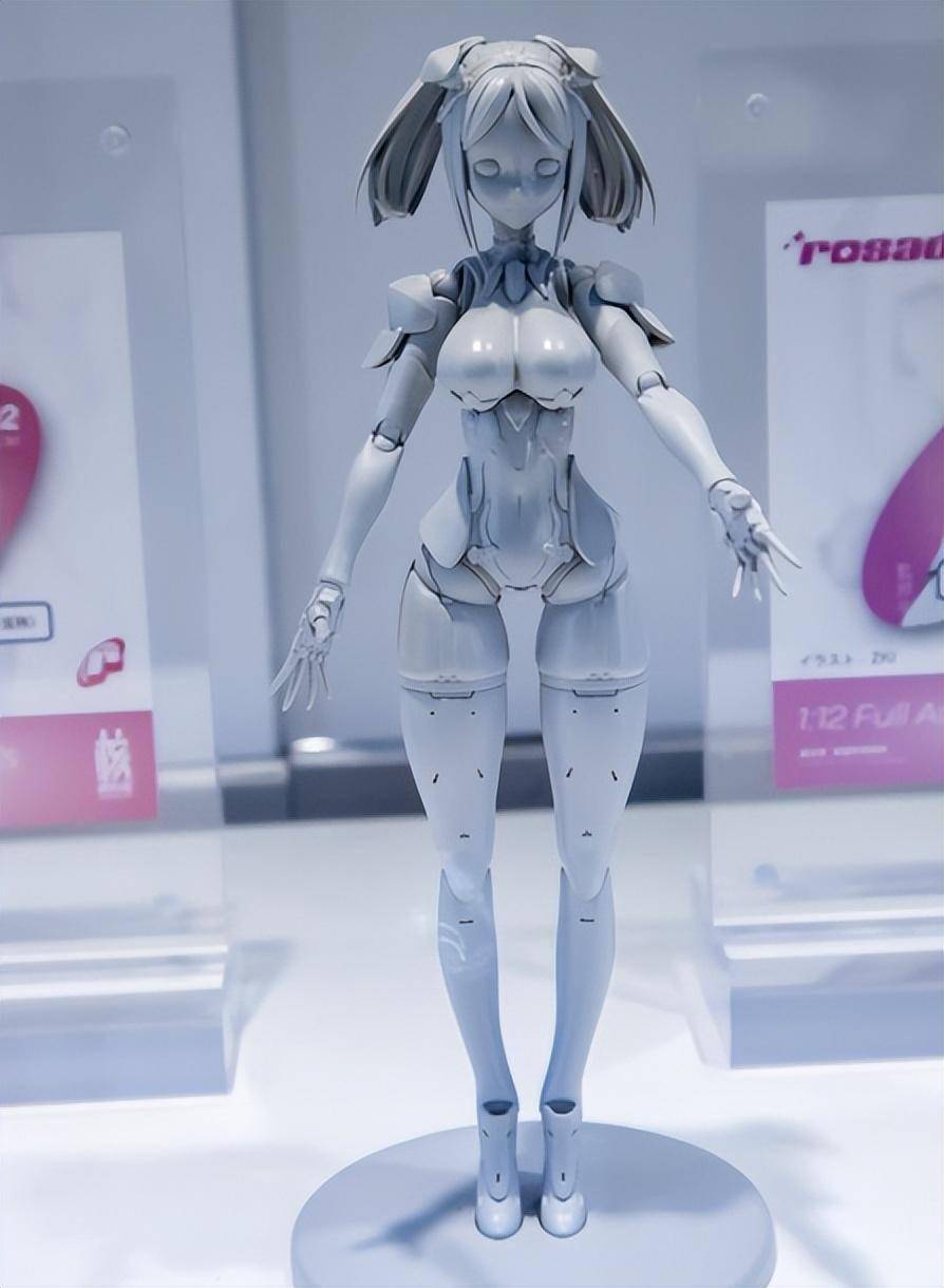 模玩资讯：云逛展 WF2023冬季展 国模机甲篇