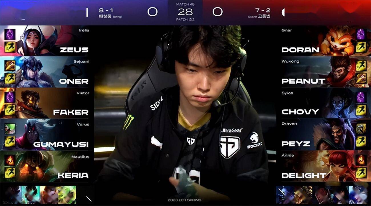 LOL-LCK：Faker安妮“一熊双吃”连抓波比两次，T1 2-1双杀GEN