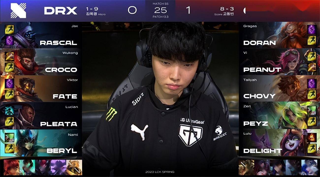 LOL-LCK：Chovy安妮闪现开团秒杀“卢娜”，GEN 2-0横扫DRX