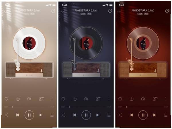 网易云音乐推出九款全新播放器款式，为用户增添更多新选择
