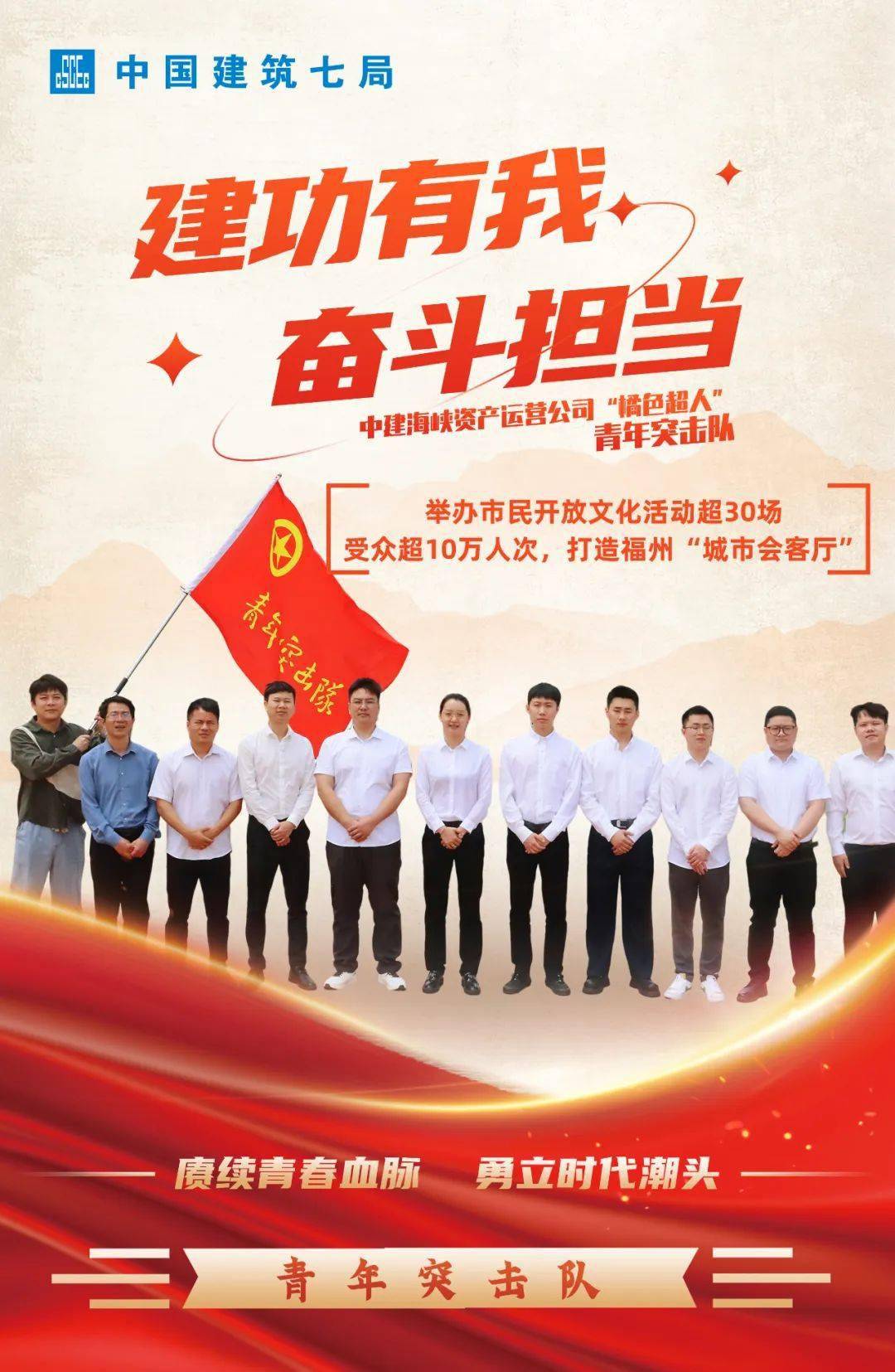 建证青春力量！中建七局“建功新时代”青年突击队集结报到②