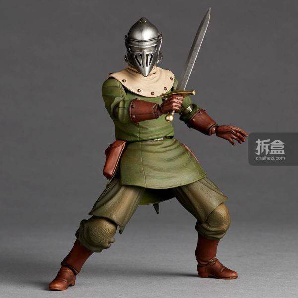 KAIYODO海洋堂 自在置物 风之谷 多鲁美奇亚士兵 可动人偶