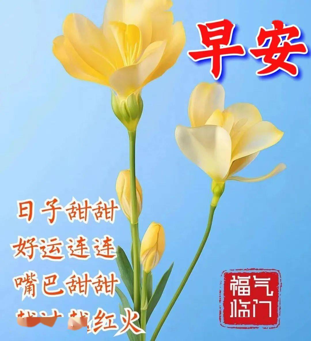 2023再见2024你好早上好祝福图片，新年快乐