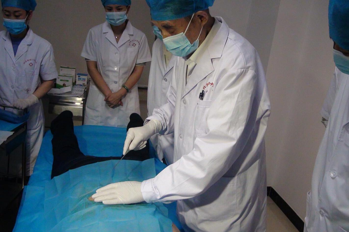 北京崇文门中医医院超然拨针技术传承