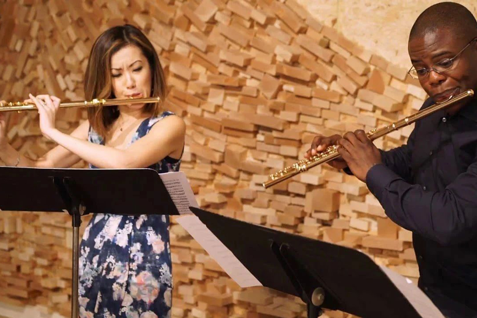 两支长笛重奏门德尔松仲夏夜之梦谐谑曲