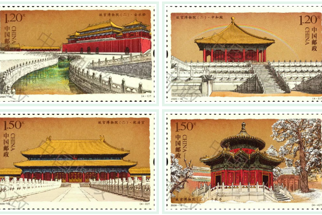 故宫博物馆》邮票珍藏册，“宫标”首现_故宫博物院