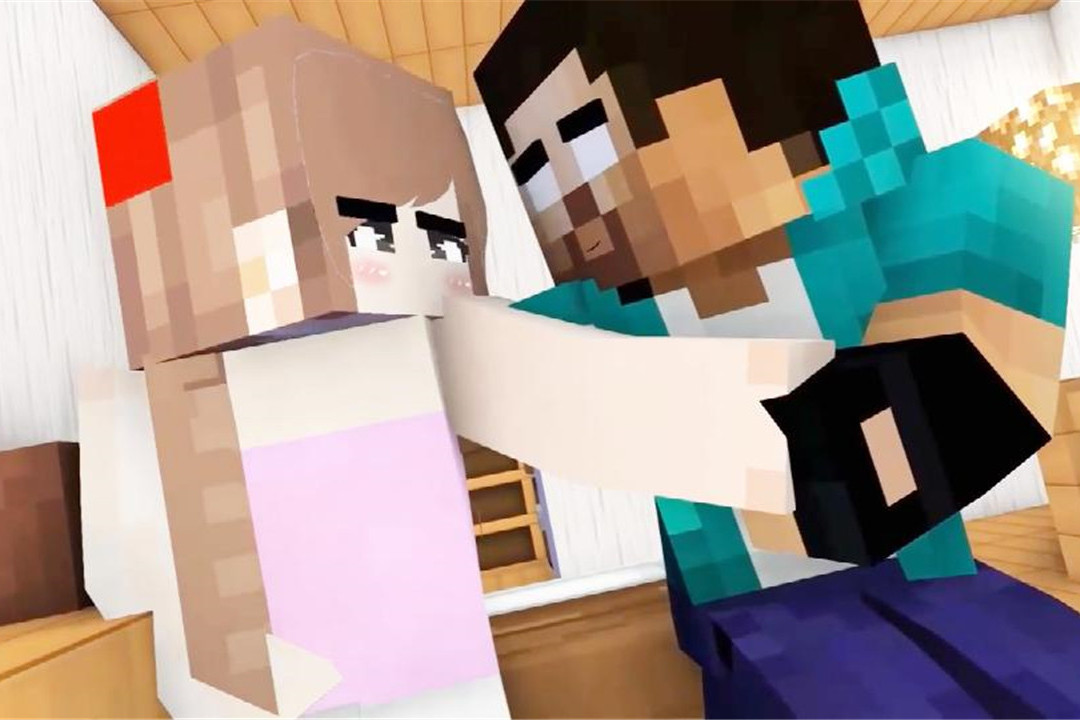 mc动画怪物学校him的爱情3him与流浪女孩表达爱意