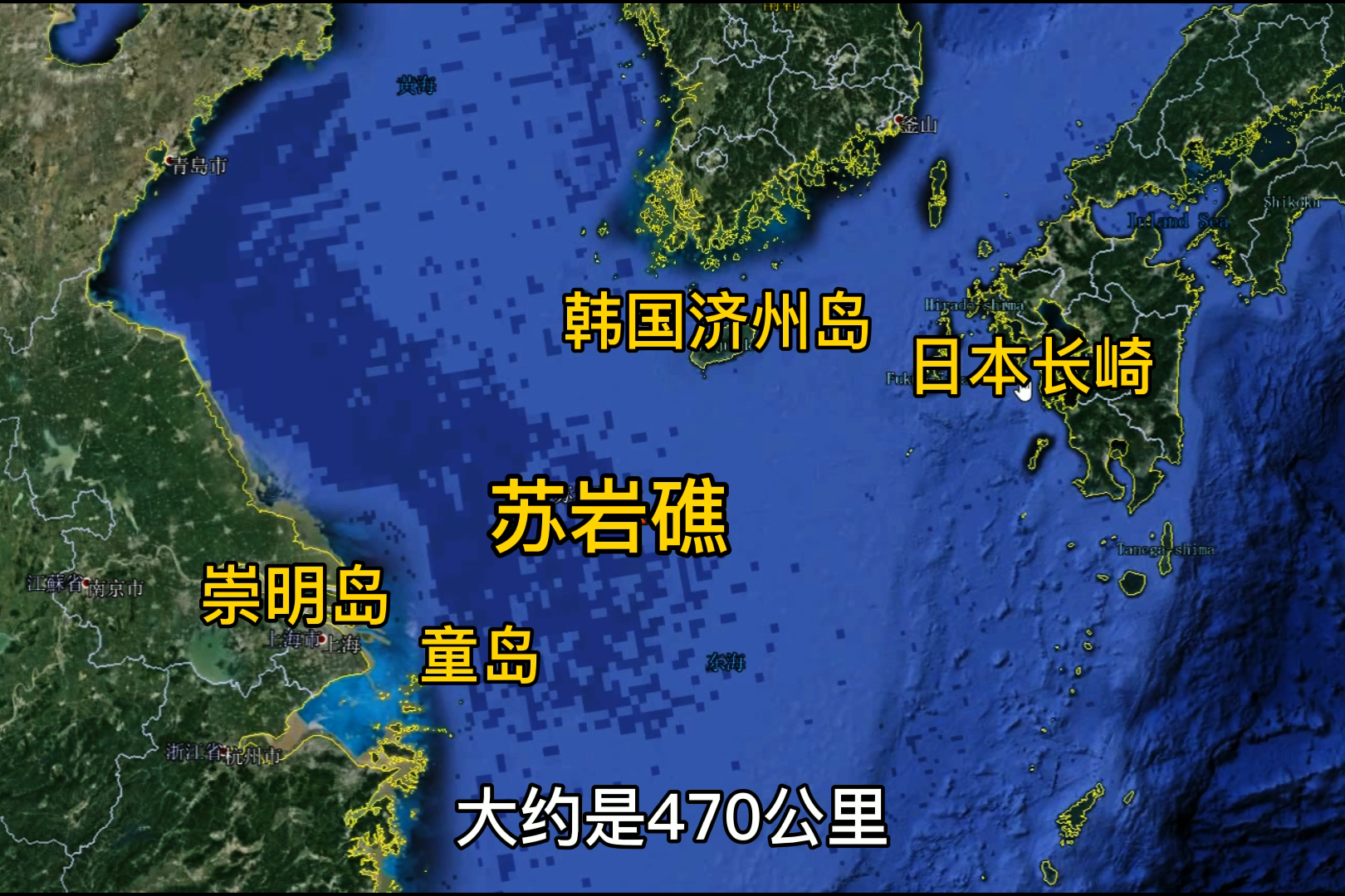 我国苏岩礁有多重要距离韩国日本较近处于东海的核心位置