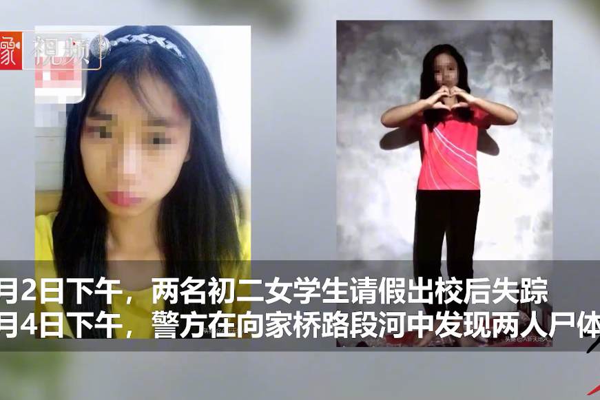 湖南东安鹿马桥某中学2名初中女生请假出校购物