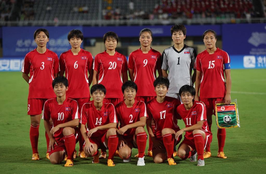 2022杭州亚运会女足小组赛c组朝鲜70新加坡