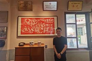 舞蹈演员返乡做煎饼成非遗传承人