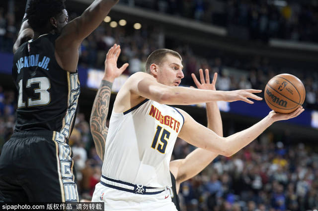 掘金胜灰熊 约老师大师级传球妙手生花