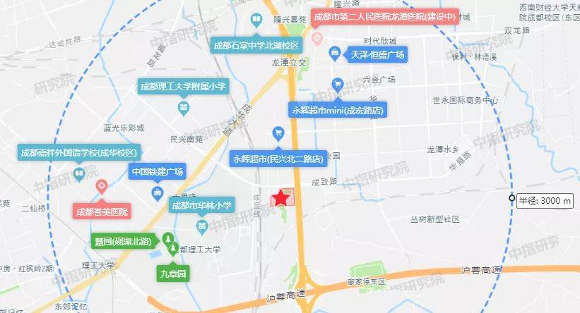 成都成华区3宅地收金262亿隆基泰和深业泰然大陆国际各有斩获